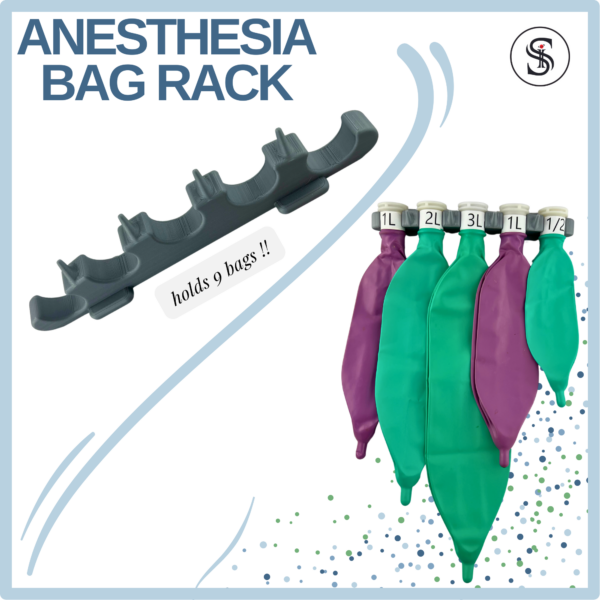 Anesthesia Bag Wall Holder